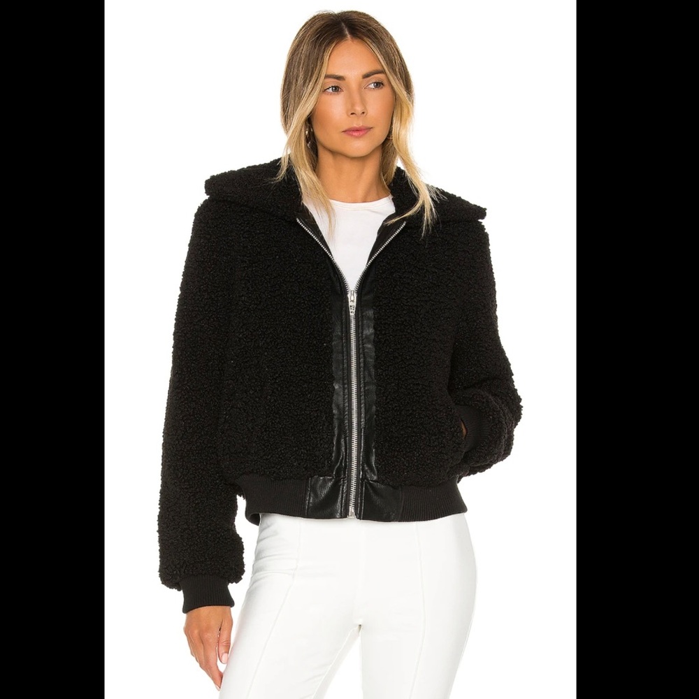 Poppy Teddy Coat BlankNYC Size M